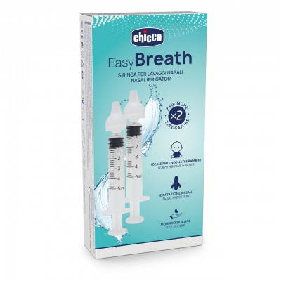 Chicco Easy Breath 02 Siringhe per Lavaggio Nasale