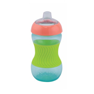 Nuby Mini Borraccia Easy Grip con Beccuccio in Silicone 180ml - dai 4 mesi in sù