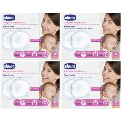 Dischetti Chicco Proteggi Seno Assorbilatte Antibatterici 4x30 (120 pz)