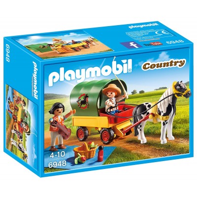 Pic-nic Con Calesse Playmobil Country