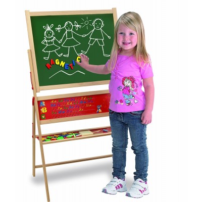 Lavagna Magnetica con Cavalletto in Legno Eichhorn by Simba 67 x 110 cm
