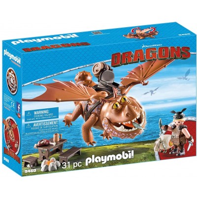Gambedipesce e Muscolone Playmobil Dragons 