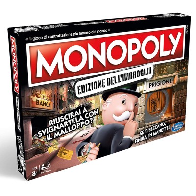 Gioco da Tavolo Hasbro Monopoly Edizione dell'Iimbroglio
