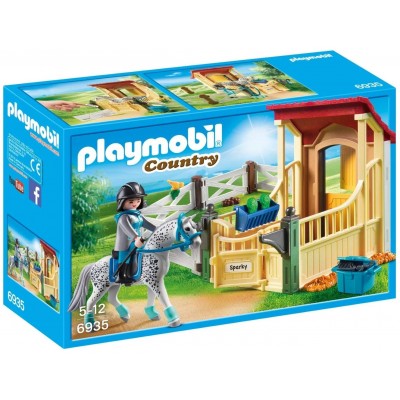 Stalla con Cavallo Appaloosa Playmobil Country