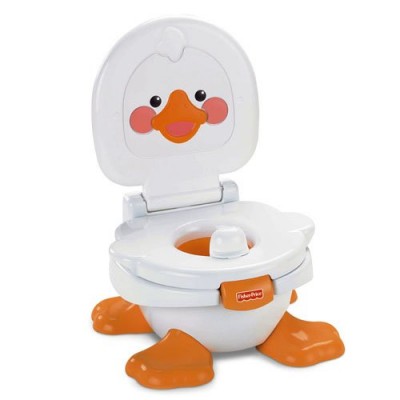 Mattel - Fisher-price Baby Gear Ducky Töpfchen & Fußbank Italienische Version