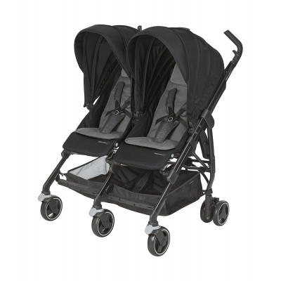 Passeggino Gemellare Bebe Confort Dana For 2 Nomad Black