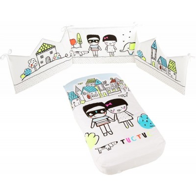 Tuc Tuc People Abnehmbares Bettwäscheset Completo Piumone Sfoderabile Tuc Tuc People