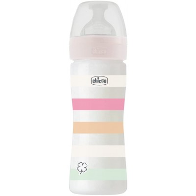 Biberon Benessere Chicco 250ml Flusso Medio White Girl