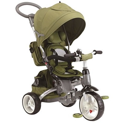 Triciclo Baby's Clan Giro 6 in 1 Verde Oliva