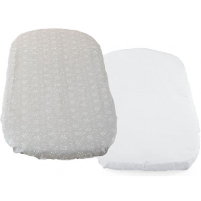 Set Lenzuola per Culla Chicco Baby Hug Little Animals 2pz
