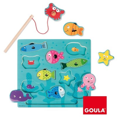 Puzzle Magnetico Goula A Pesca