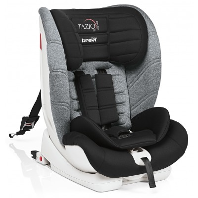 Seggiolino Auto Brevi Tazio Isofix TT Gruppo 1/2/3 Grigio Melange