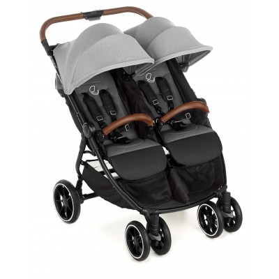 Passeggino Gemellare Jane Twin Link Jet Black