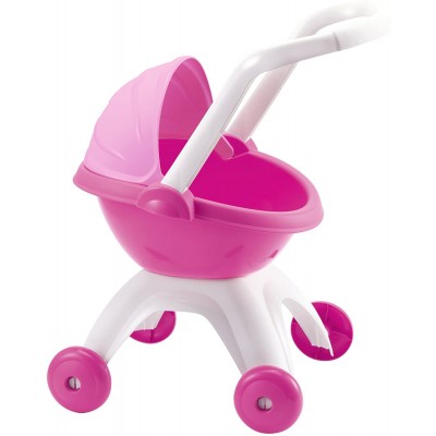 Carrozzina per Bambole Ecoiffier Nursery Rosa