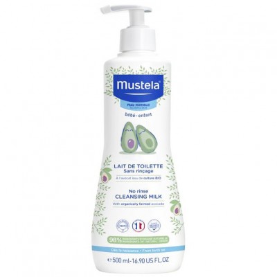 Mustela Toilettenmilch für normale Haut 500 ml Latte di Toilette Mustela Pelle Normale 500 ml