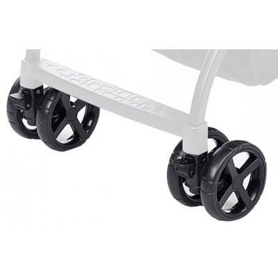 Gruppo Ruote Anteriori Chicco per Passeggino Ohlala e Ohlala 2