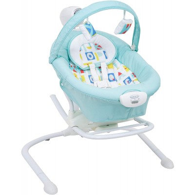 Sdraietta a Dondolo Graco Duet Sway 2 in 1 Block Alphabet