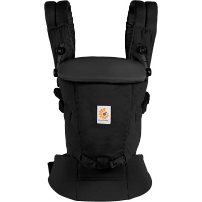 Ergobaby Marsupio Adapt Cotone SoftTouch Onyx Black