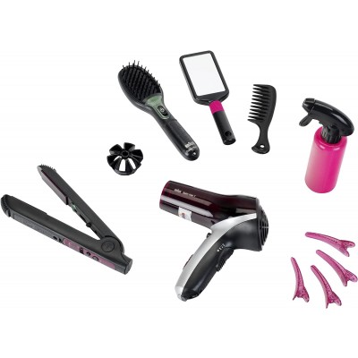 Mega Set per Acconciare i Capelli Theo Klein Braun Satin Hair 7