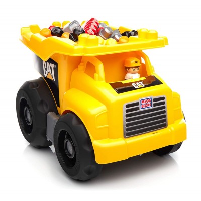 Costruzioni Mega Bloks Cat Camion Trasporta e Vai