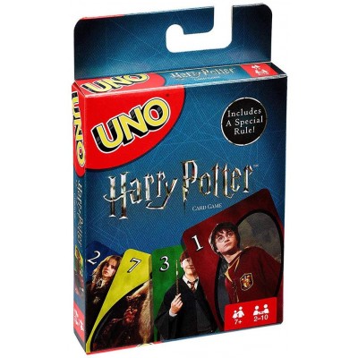Gioco Di Carte Mattel Uno Harry Potter
