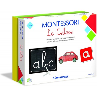 Gioco da Tavolo Educativo Clementoni Montessori Le Lettere
