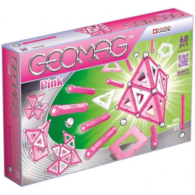 Costruzioni Magnetiche Geomag Classic Pink 68 pz
