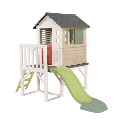 Casetta Smoby su Palafitta Con Scivolo