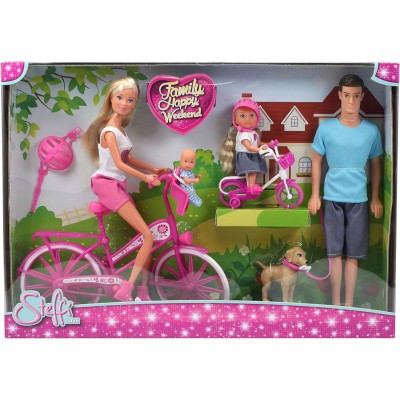 Set Bambole Simba Steffi Love Weekend in Famiglia