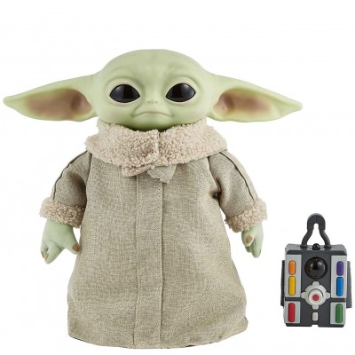 Peluche Interattivo Telecomandato Mattel Disney Star Wars The Mandalorian The Child
