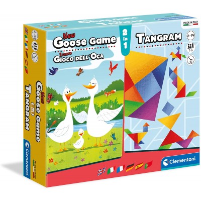 Gioco da Tavolo Clementoni Gioco dell'Oca + Tangram