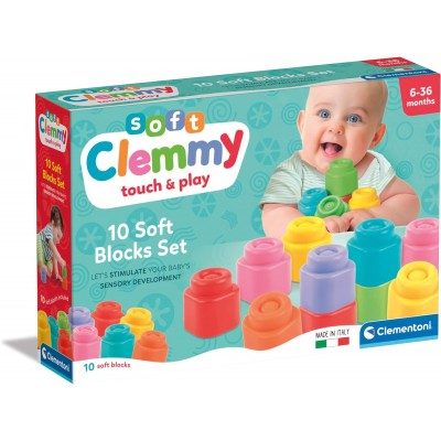 Mattoncini Morbidi Clementoni Clemmy 24 Pz