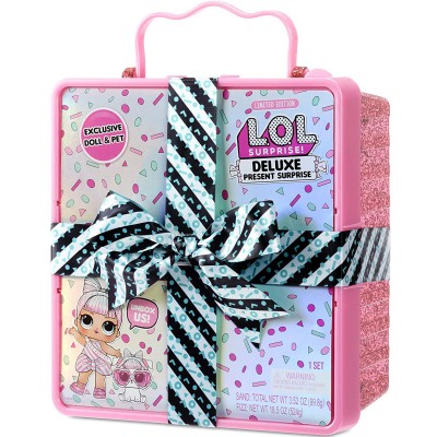 Bambola Miss Partay e Animale Domestico LOL Surprise Deluxe Present Surprise