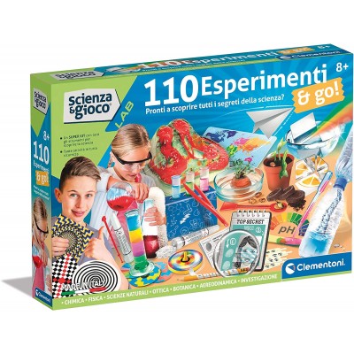 Gioco Scientifico Clementoni 110 Esperimenti & Go!