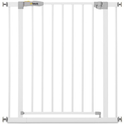 Cancelletto di Sicurezza Hauck Stop N Safe 2 in Metallo Bianco da 75 a 80 cm