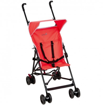 Safety 1st Peps Kompakter Buggy Mit Sonnenverdeck Plain Red Passeggino Safety 1St Peps Plain Red