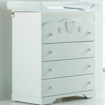 Cassettiera Fasciatoio Mibb Magic Bianco Cassettiera Fasciatoio Mibb Magic Bianco