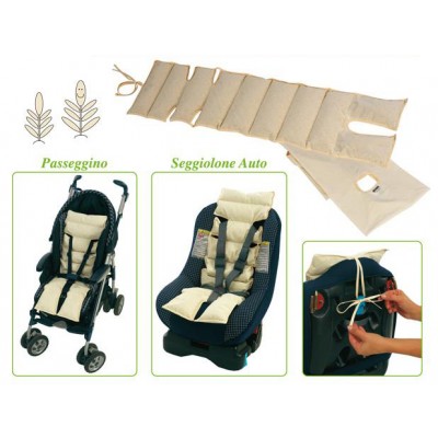 Cuscino Schienale Andy & Helen Happy per Passeggino e Seggiolino Auto