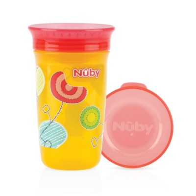 Tazza Nuby Wonder Cup 300ml Giallo Rosso