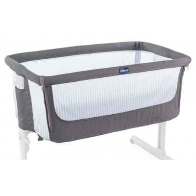 Rivestimento Tessile per Culla Chicco Next2Me Forever Ash Grey