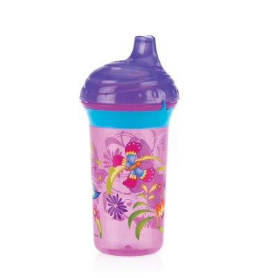 Tazza Nuby Beccuccio Rigido 270ml Fucsia Viola