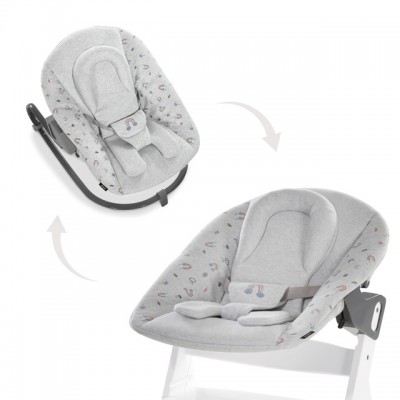 Sdraietta Hauck Alpha Bouncer Premium 2 in 1 Rainbow