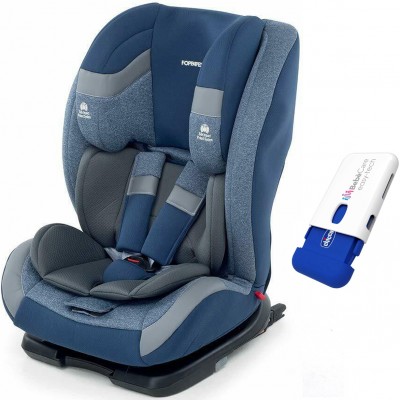 Seggiolino Auto Foppapedretti Isofix Re-Klino Fix Sky GR.123 9-36 KG + Dispositivo Anti Abbandono Chicco BebèCare Easy-Tech