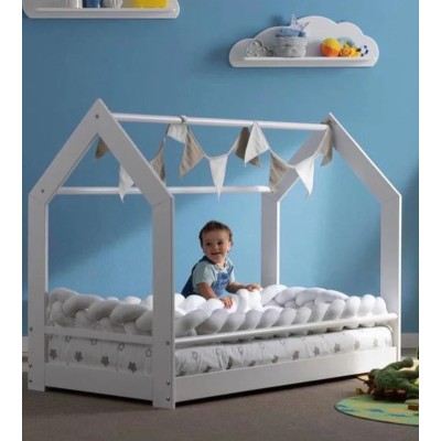 Pali letto Montessoriano Freedom Bianco