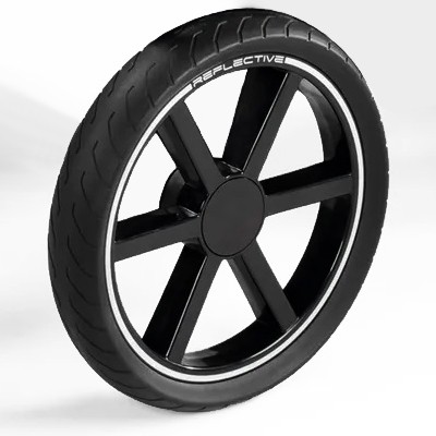 Ruota Posteriore Peg Perego per Book Plus 51 Nero