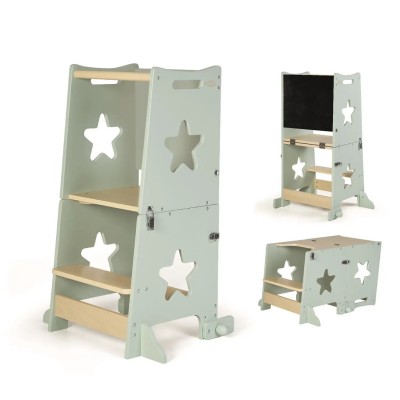 Torre di Apprendimento Montessoriana 3 in 1 Innovaciones MS Verde