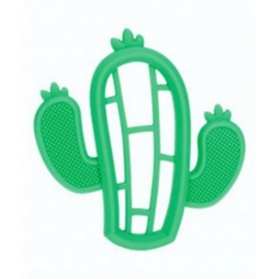 Massaggiagengive Nuby Silicone Cactus Verde