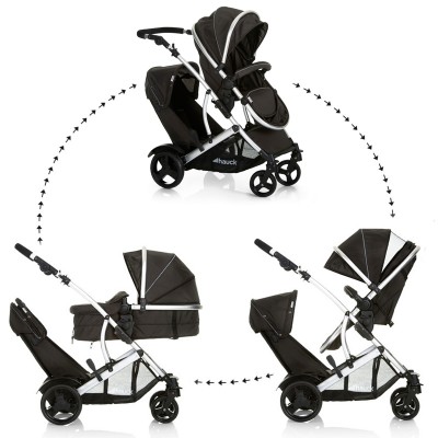 Passeggino Gemellare Hauck Duett 2 Trasformabile