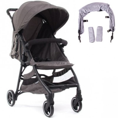Passeggino Baby Monsters Kuki Heather Grey