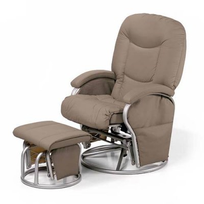 Hauck Stillstuhl Metal Glider Recline Creme